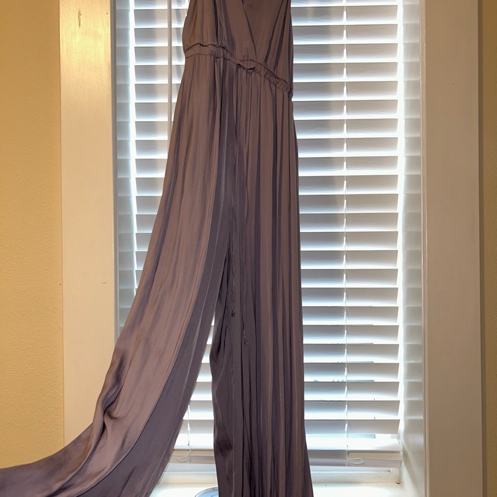 Lush Jumpsuit in periwinkle with pockets!